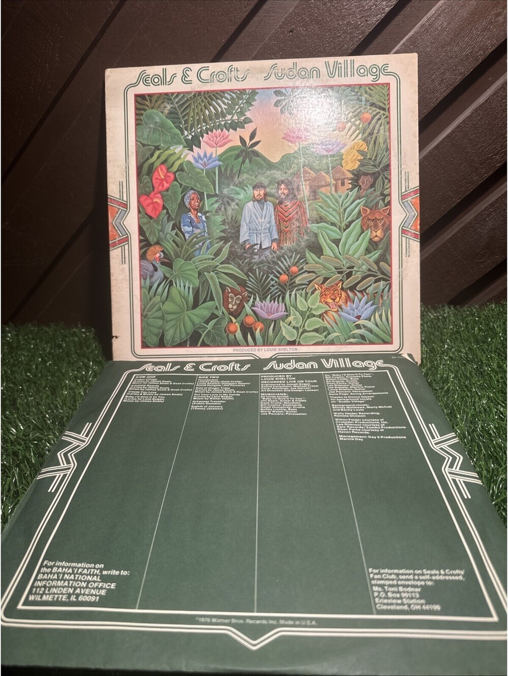 Seals & Crofts Sudan Village Vinyl LP 1976 Original US Pitman Pressing CP1 VG+